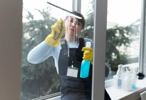 Nettoyage de vitres intérieures et extérieures à Bricqueville-sur-Mer